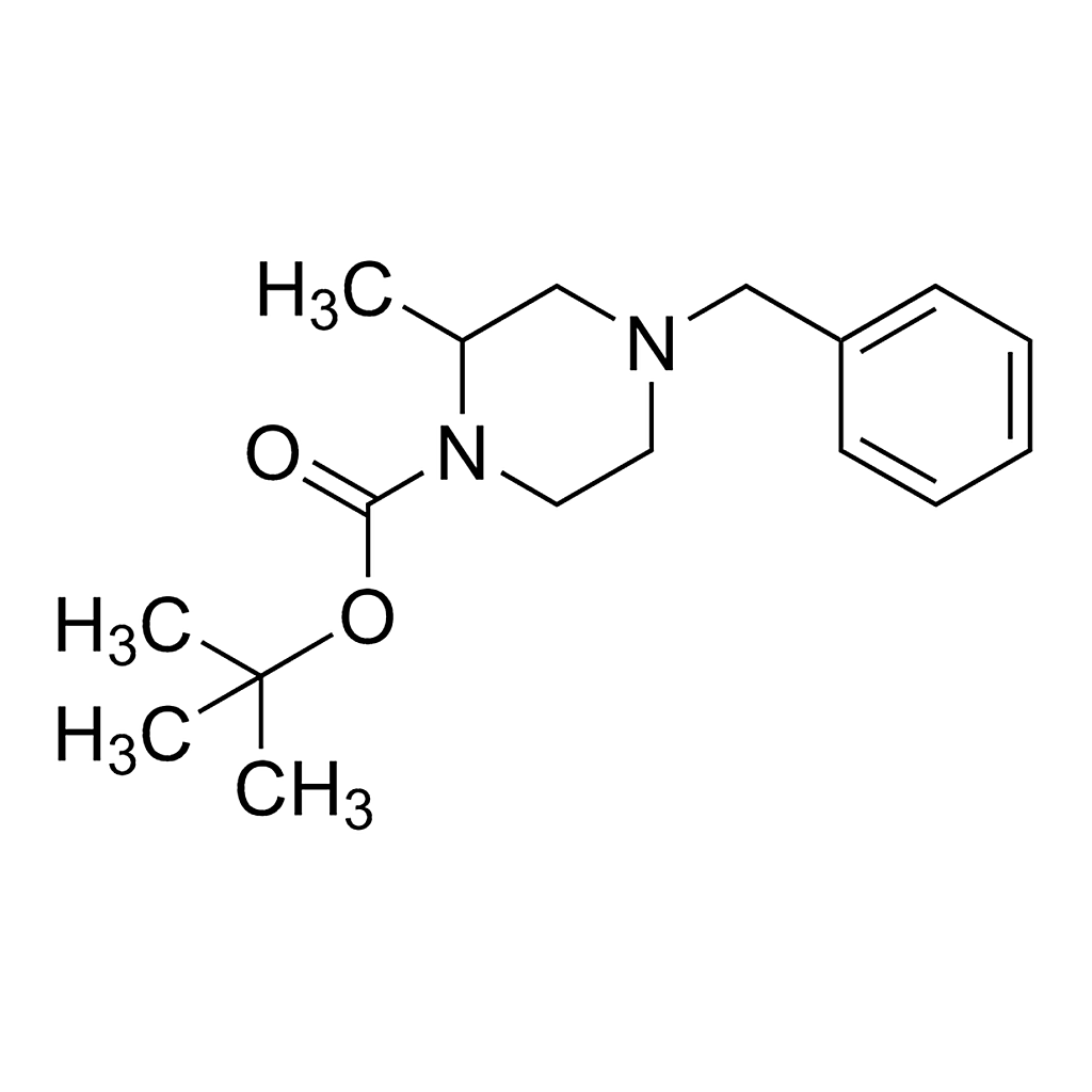 Merck 4-Benzyl-2-methylpiperazine-1-carboxylic acid tert-butyl ester