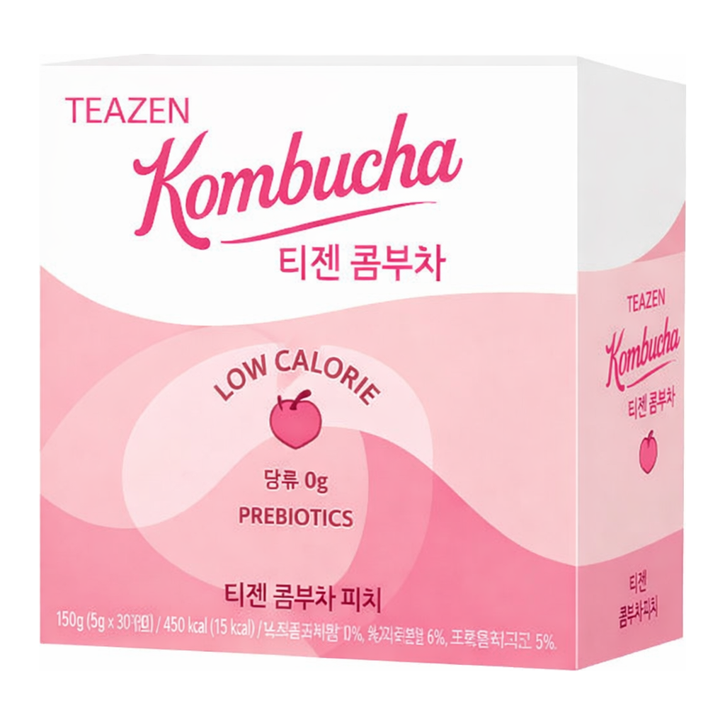 OFFICENEX 티젠 콤부차(피치맛/5g*30T)