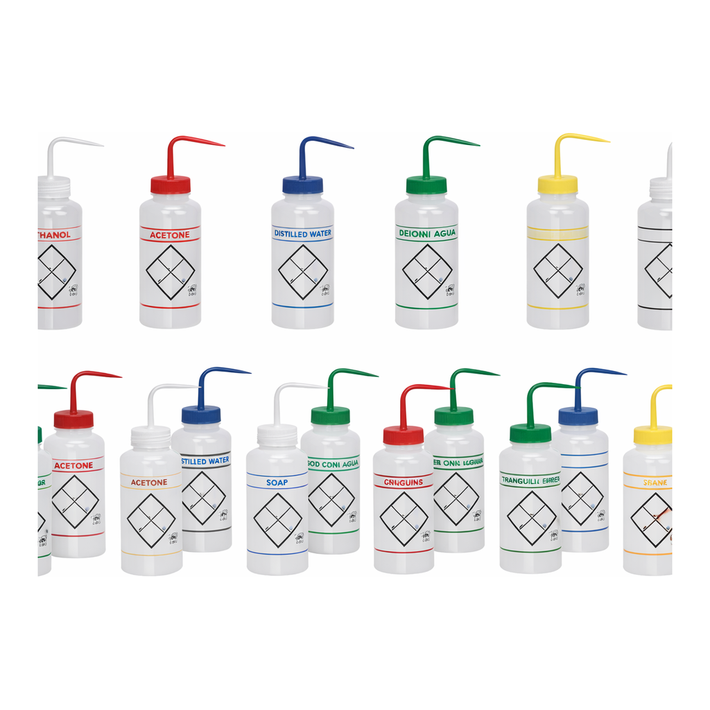 Merck Scienceware(R) safety labeled wash bottles
