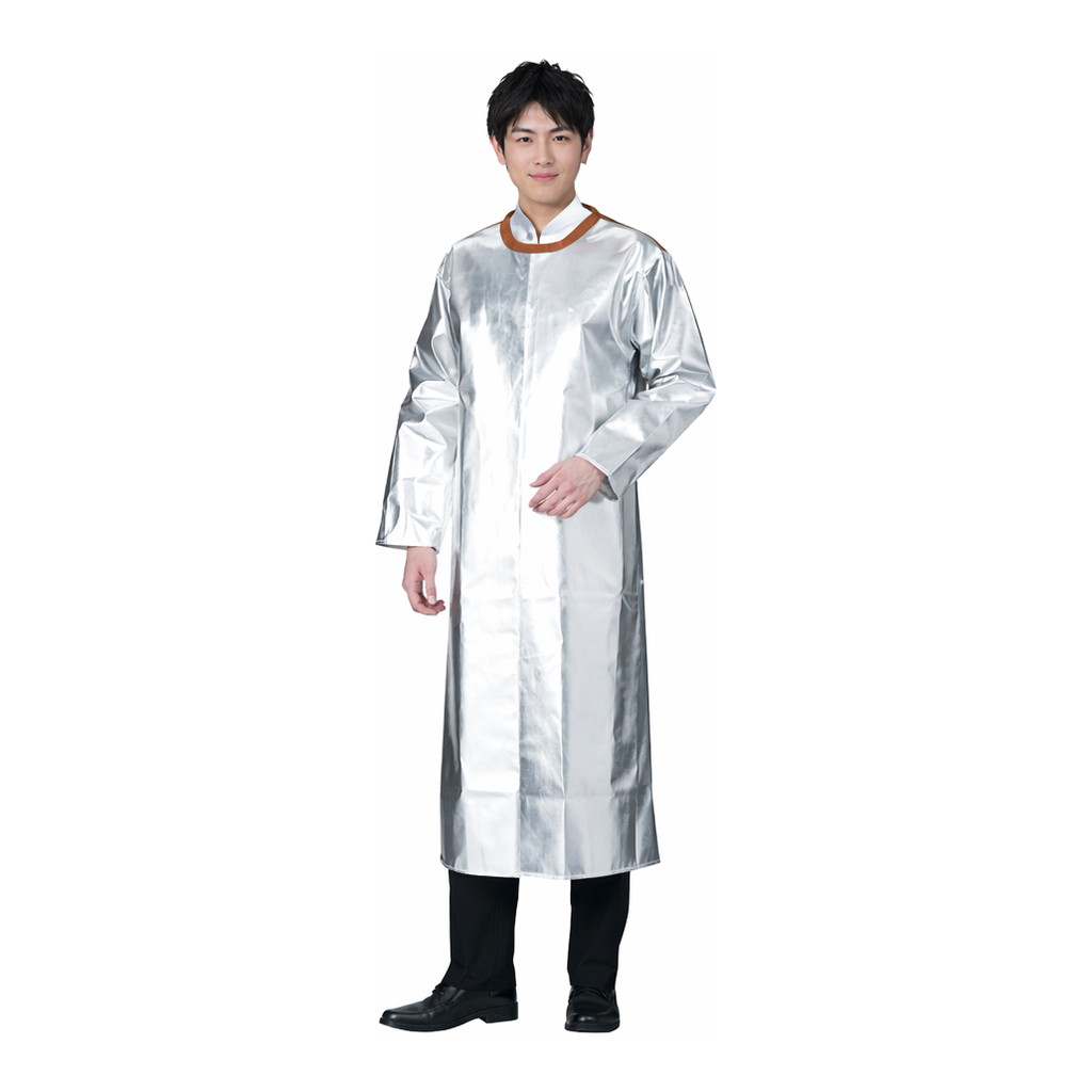AS ONE Sleeved Heat Resistant Apron, 소매달린 내열 앞치마