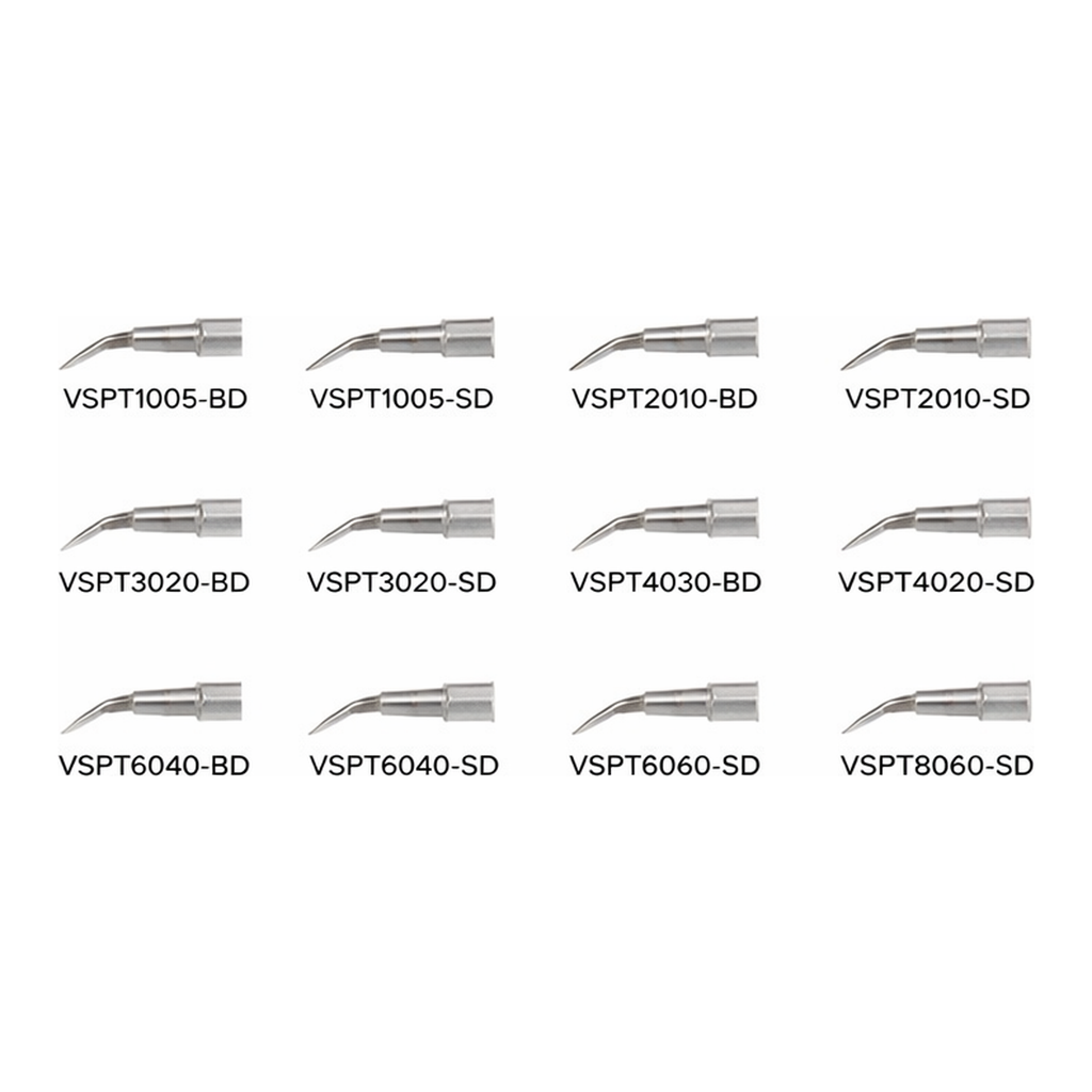 SIPEL 마이크로 VAC 팁 VSPT/굽은타입 TIp