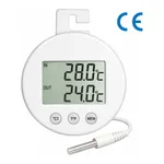 ATM Jumbo 2-row display Indoor / Outdoor Digital Thermometer