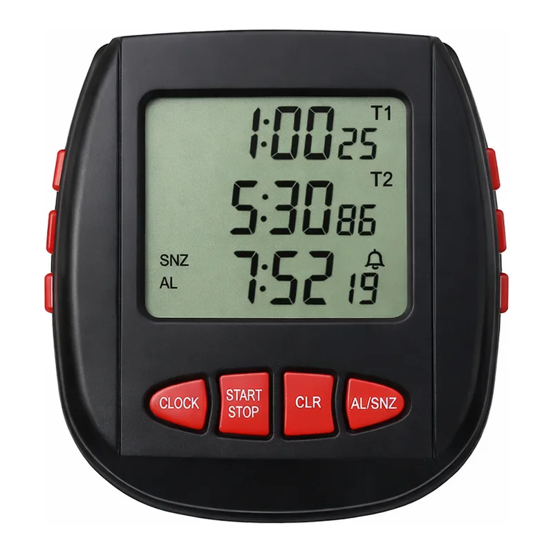 ATM Handy 3-row Display Multi Timer / Stopwatch