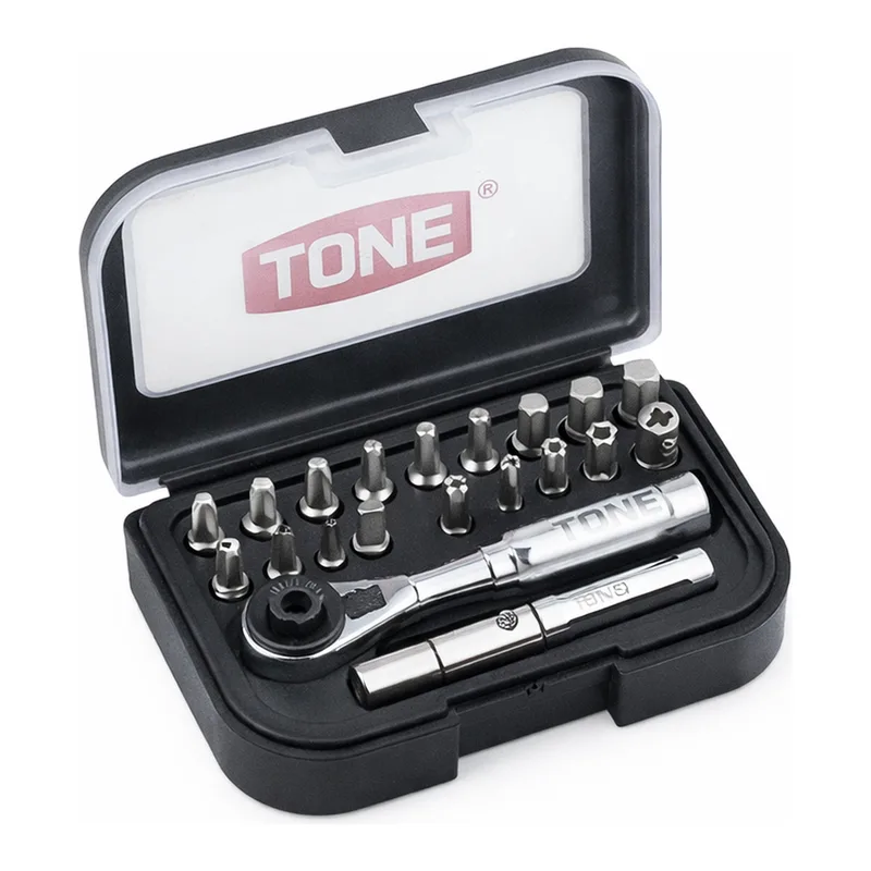 TONE Portable Ratchet Wrench Set