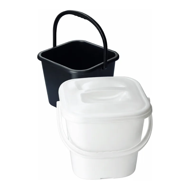 Scilabware 14Lit HDPE Square Bucket