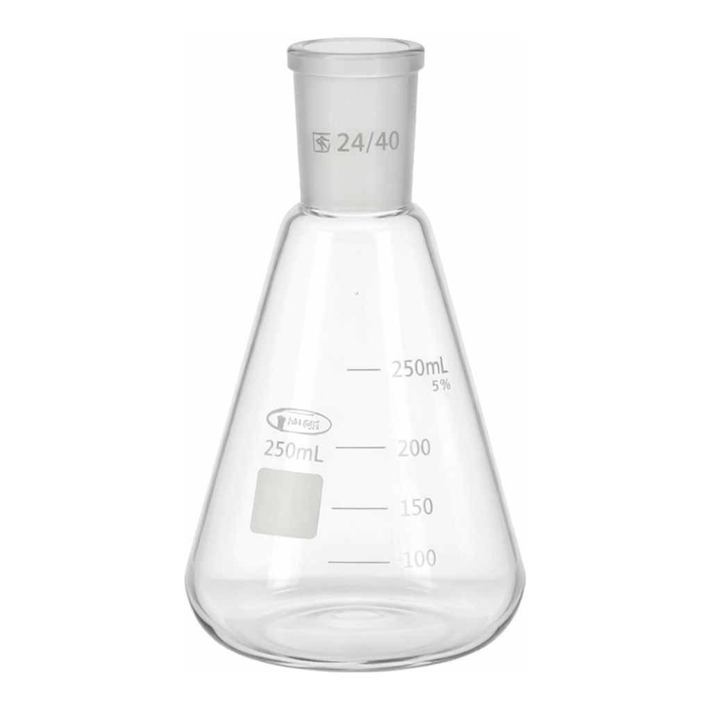Glassco Eco-ASTM 24/40 & DIN 24/29 Erlenmeyer Flask