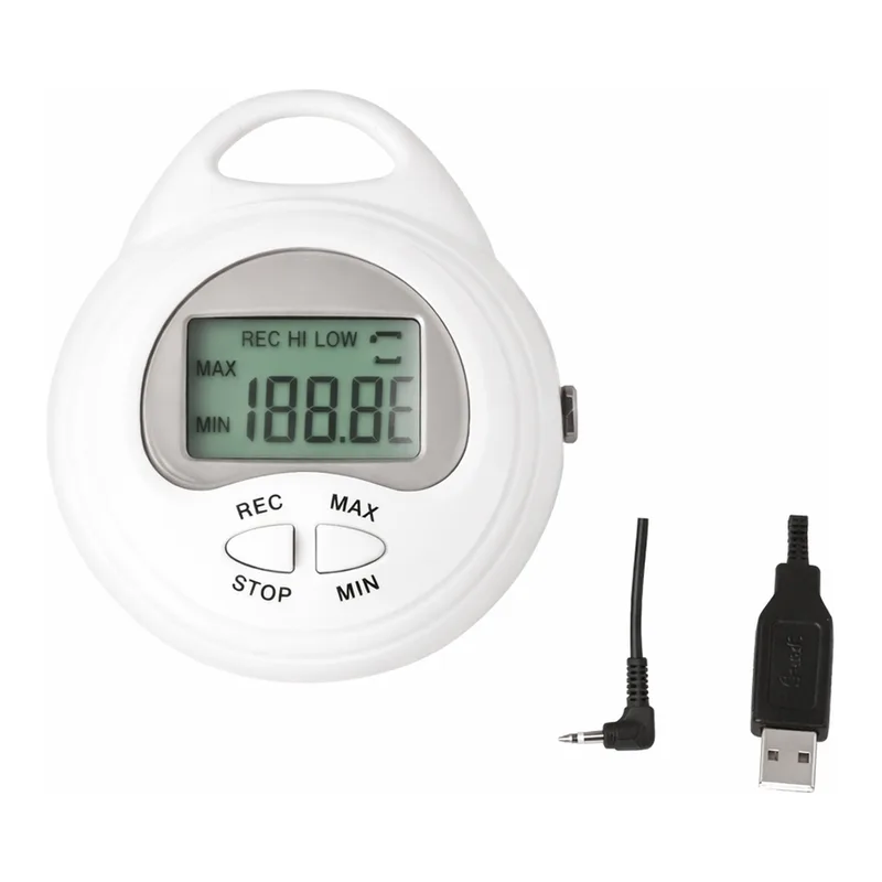 ATM LCD Temperature Datalogger