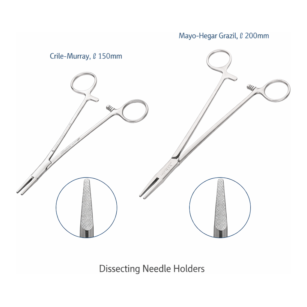 HAMMACHER Medical-grade Dissecting Needle Holders