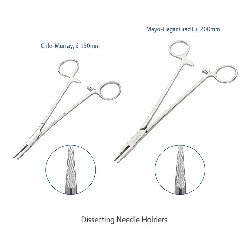 HAMMACHER Medical-grade Dissecting Needle Holders