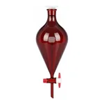 SciLab Amber Glass Stained Pear Separatory Funnel