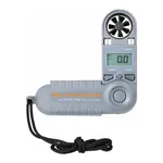 AZ Pocket Anemometer of Flow · Temp · RH% · Dew-point · Compass