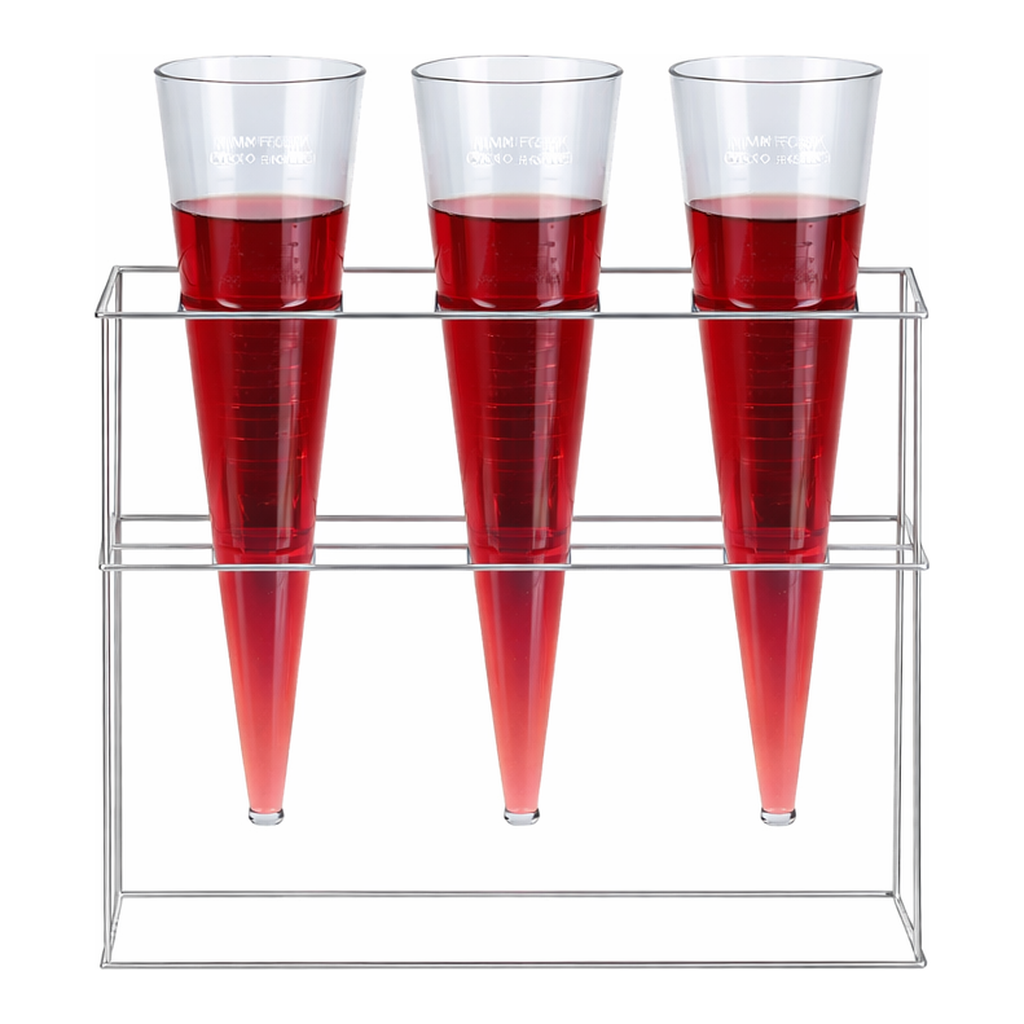 VIT-LAB SAN Crystal Clean Imhoff Sediment Cone and STS Rack
