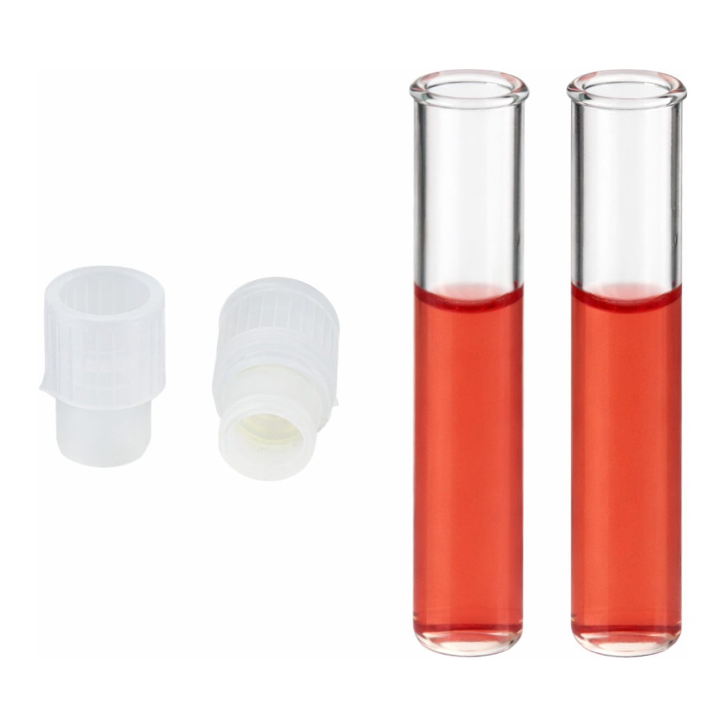 SciLab Φ8×h40mm 1㎖ Glass Shell Vial with PE Plug