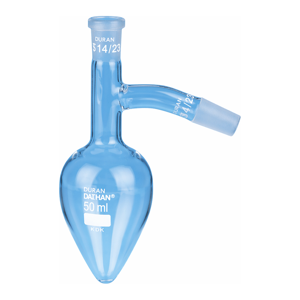 SciLab DURAN glass 1 4/23 Distilling Pear Shape Flask