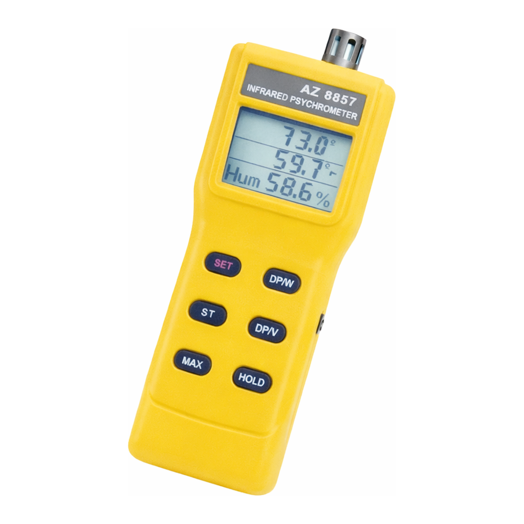 AZ 휴대용 IR 온습도계 Handy Dew-point IR Thermo-Hygrometer