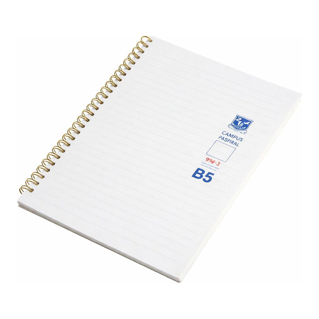 OFFICENEX 밀크PP 절취 연습장 B5/좌철/무지/80매