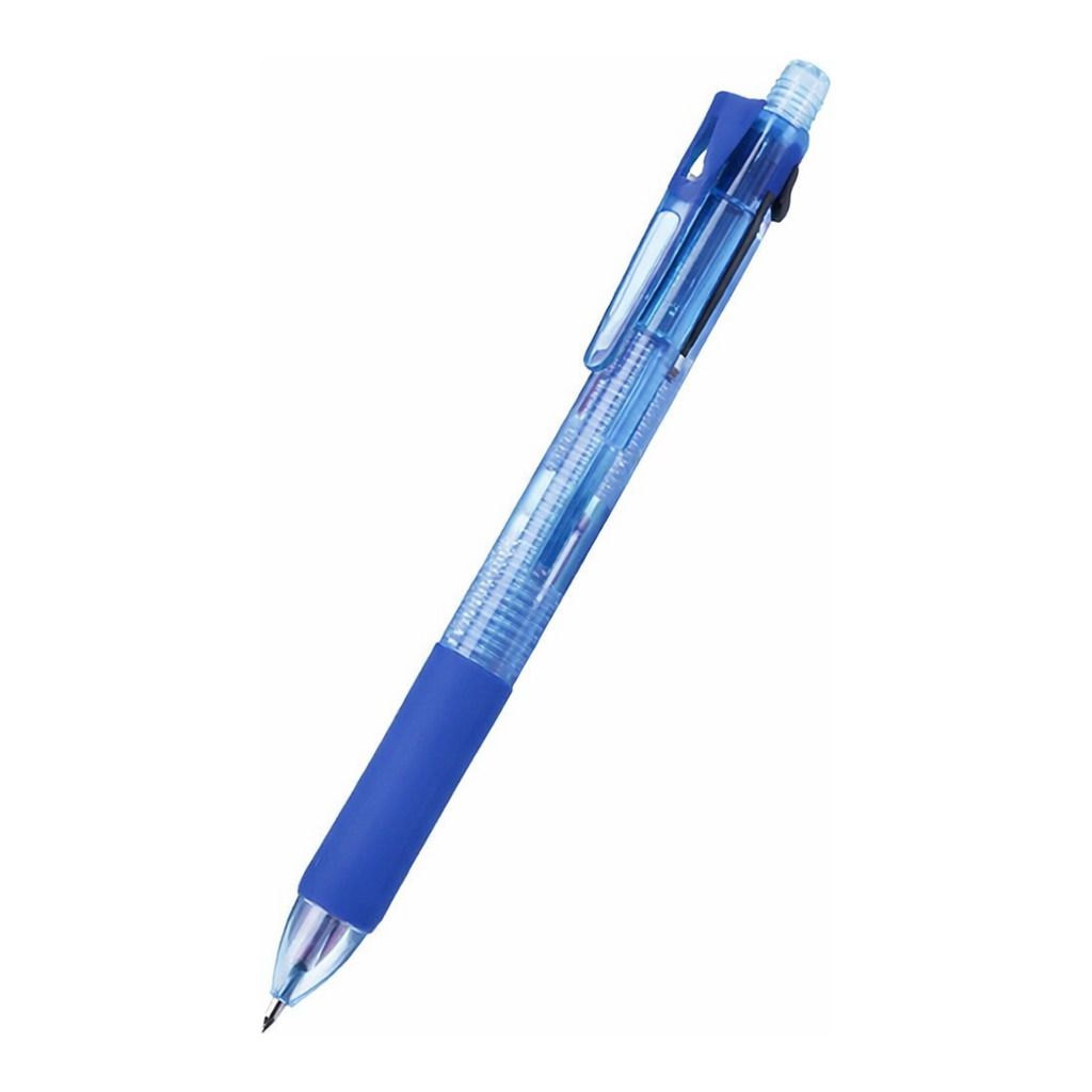 OFFICENEX 제브라 사라사 중성펜 볼펜3색 0.5+샤프0.5 청색
