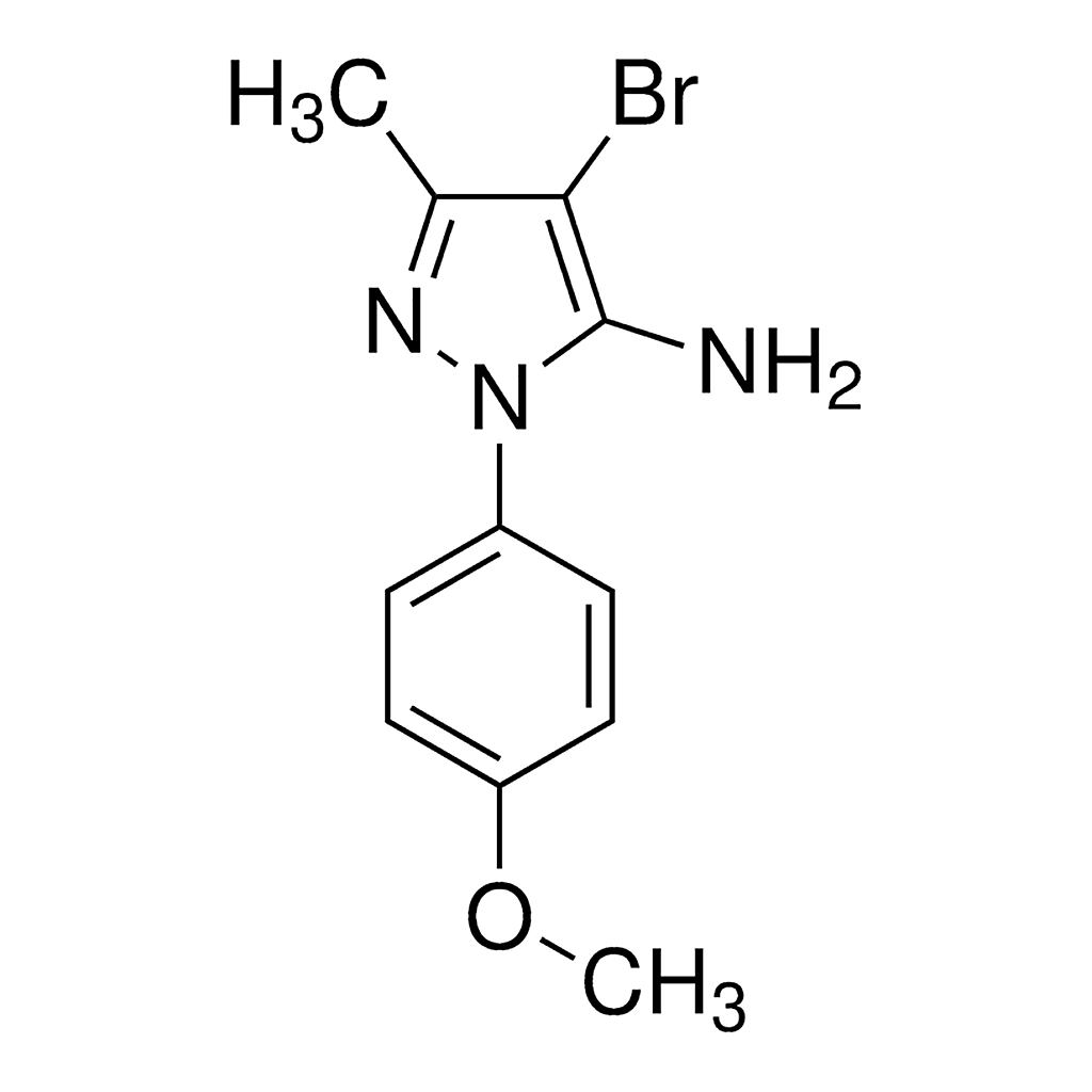 Merck 4-Bromo-1-(4-methoxyphenyl)-3-methyl-1H-pyrazol-5-amine