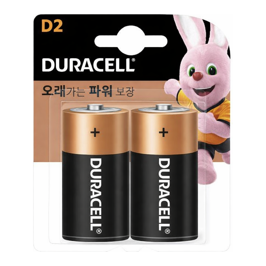 OFFICENEX 듀라셀 디럭스 알카라인 건전지 R20(D형)