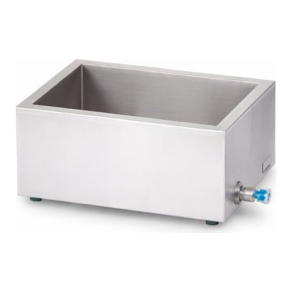 AS ONE Stainless Steel water tank square shape with Drain Valve 15 A With Insulation 12.6 L
