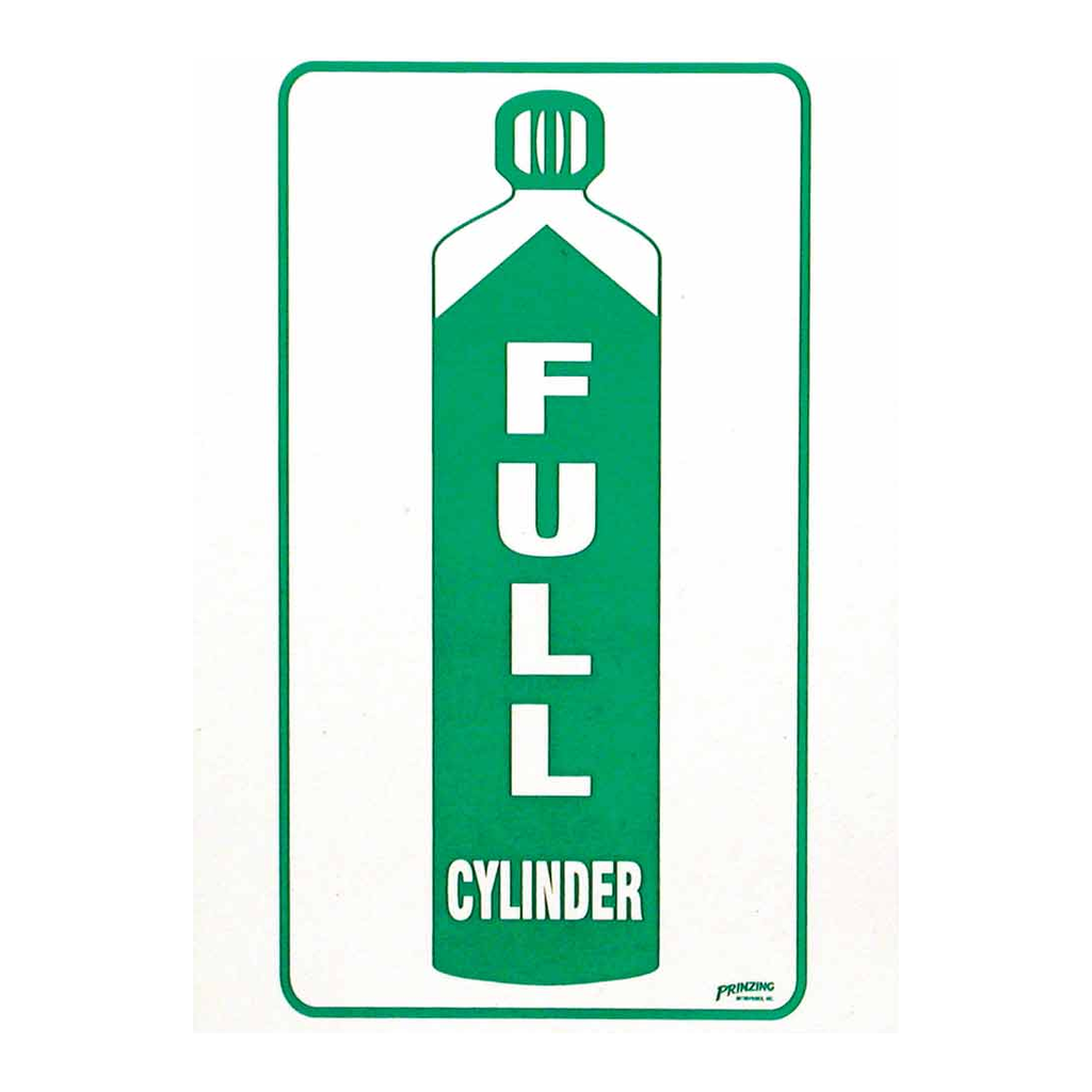 Brady Full Cylinder Sign