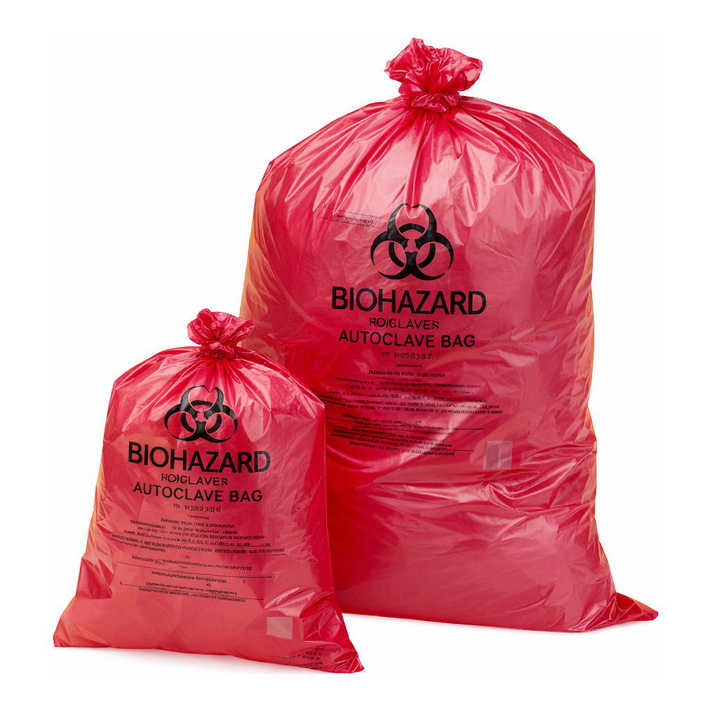 Merck Scienceware(R) biohazard disposal bags