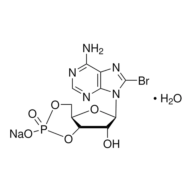 Merck 8-Bromoadenosine 3',5'-cyclic monophosphate sodium salt monohydrate