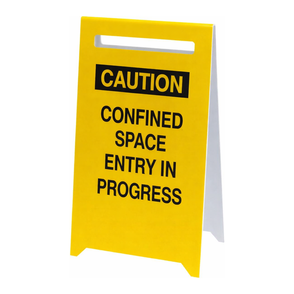 Brady CAUTION Confined Space Entry In Progress Sign