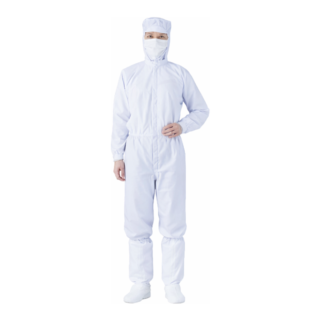 AS ONE Anti-Contamination Coverall AS 1402 (Unisex) WHITE 5 L