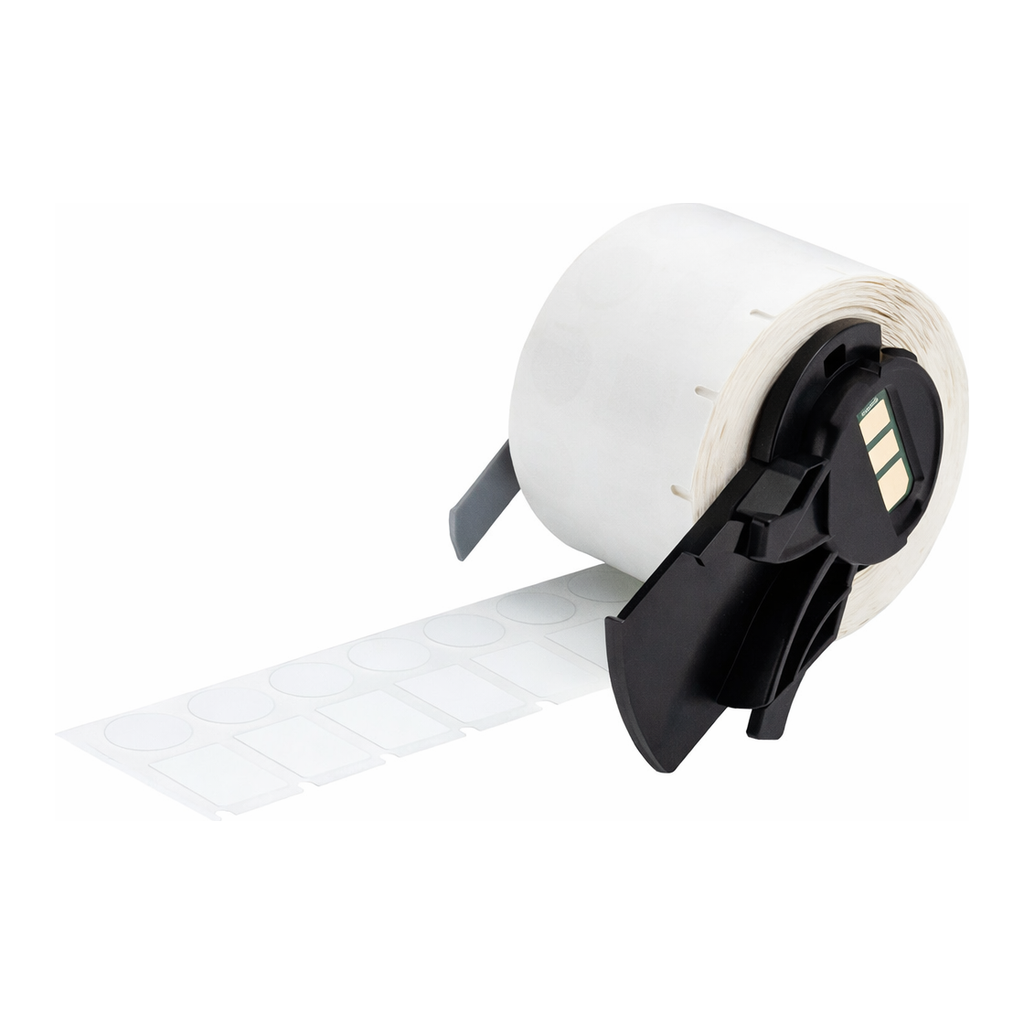 Brady FreezerBondz Ultra-Thin Cryogenic Polyester Laboratory Labels with Vial Top for M6 M7 Printers