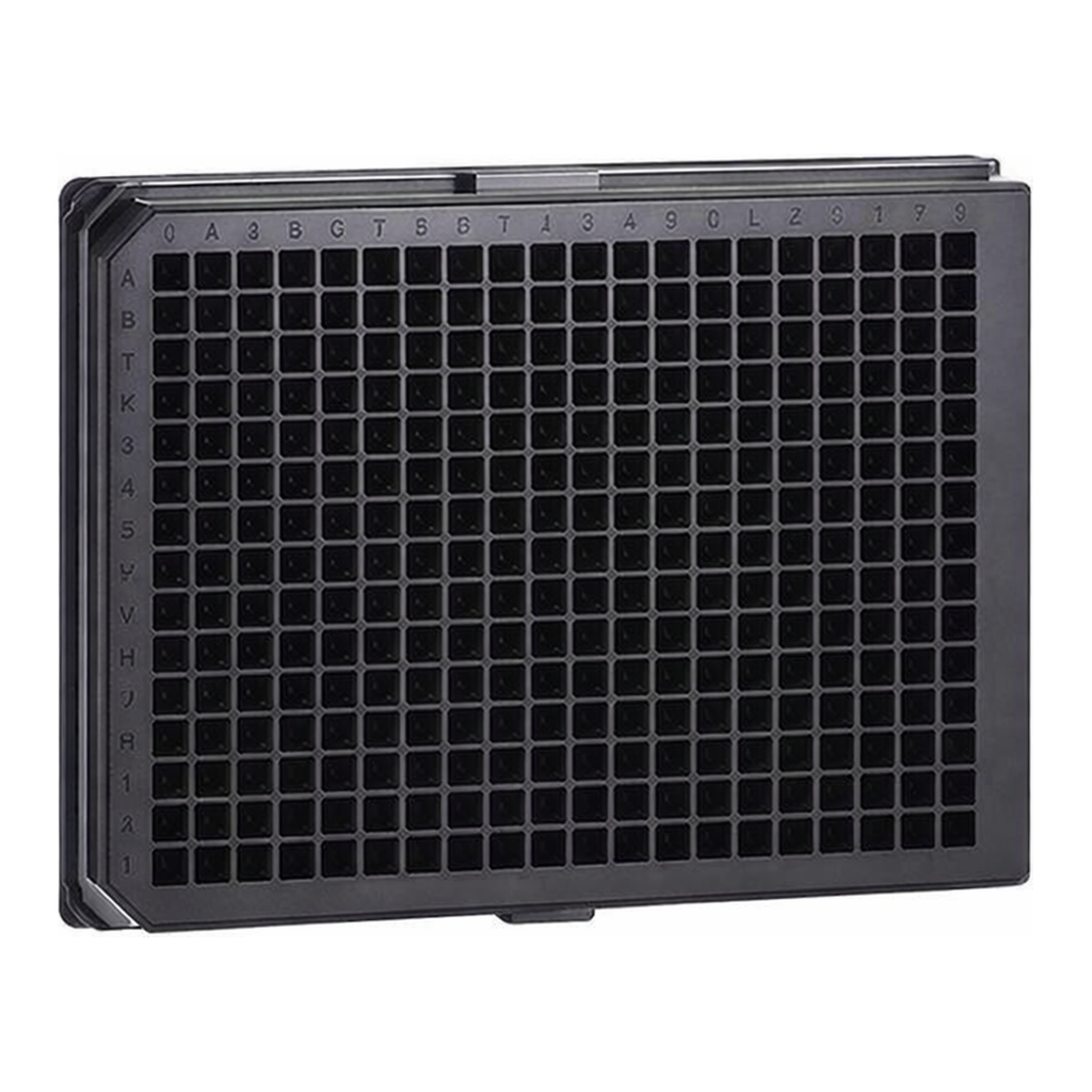 Greiner Bio One MICROPLATE, 384 WELL, PS, F-BOTTOM, BLACK,STREPTAVIDIN-COATED, 5 PCS./BAG