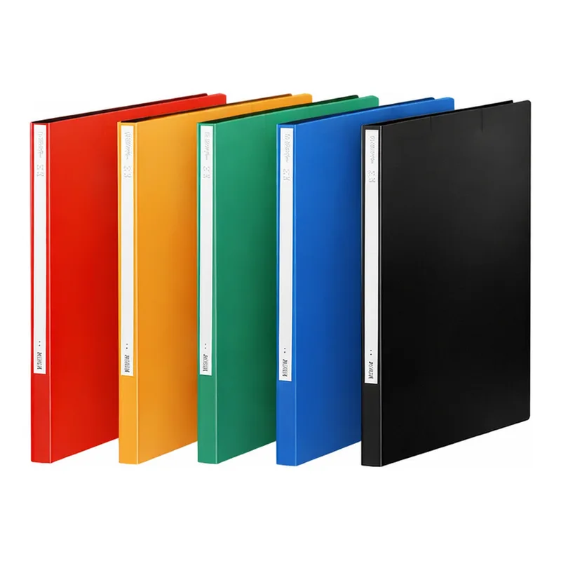 OFFICENEX 문화 PP펀치레스화일(F431-7/A4/좌철/녹색)
