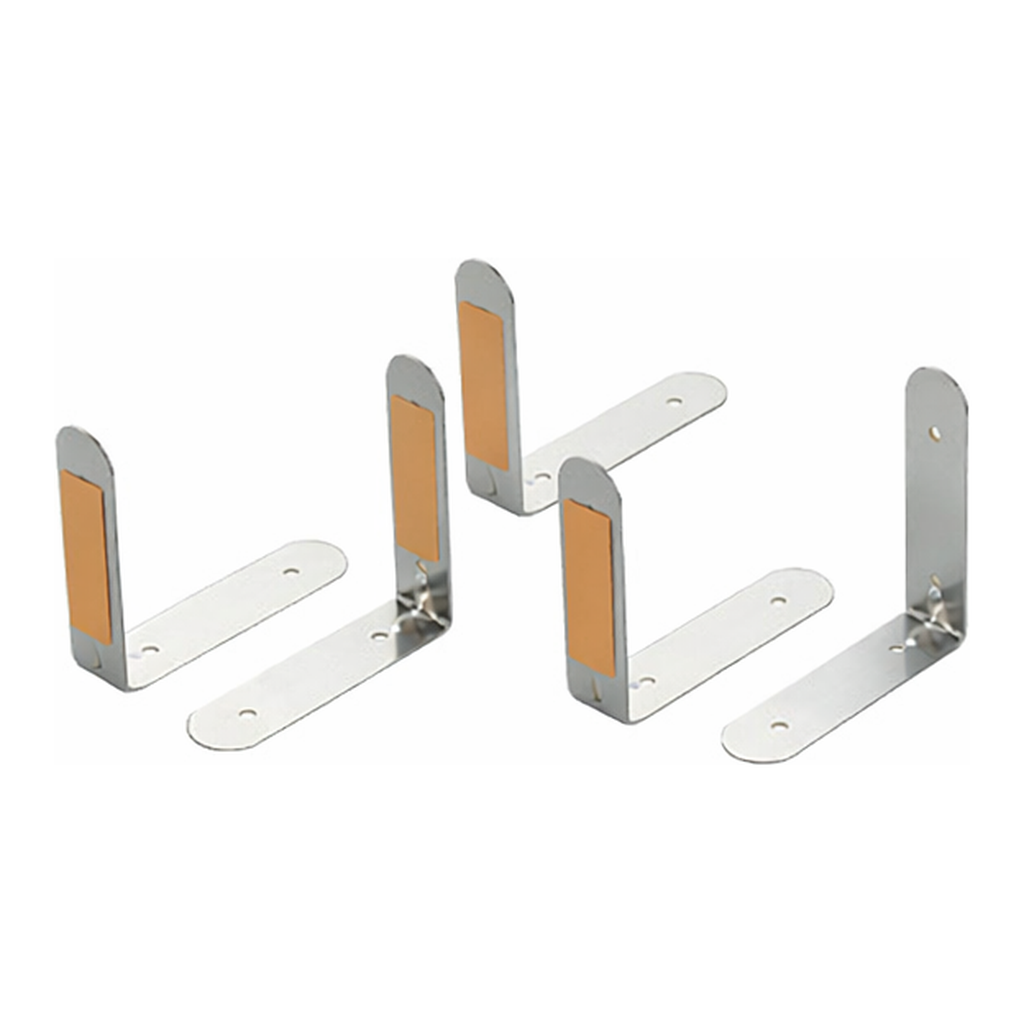 AS ONE Metal Fitting L-Type Large 5 Pieces