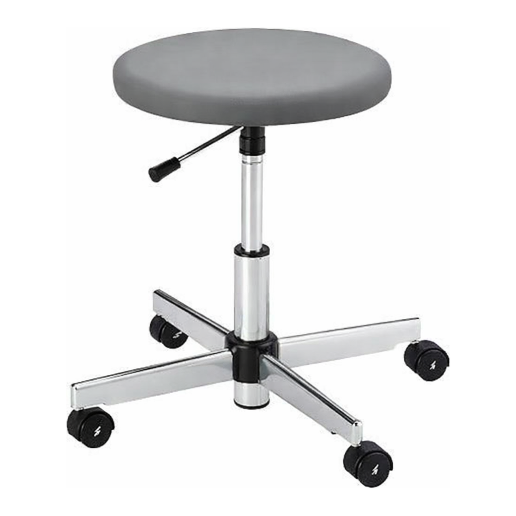 AS ONE Clean Room Antistatic Chair (Class 100 Correspondence) Without Ring Blackand others