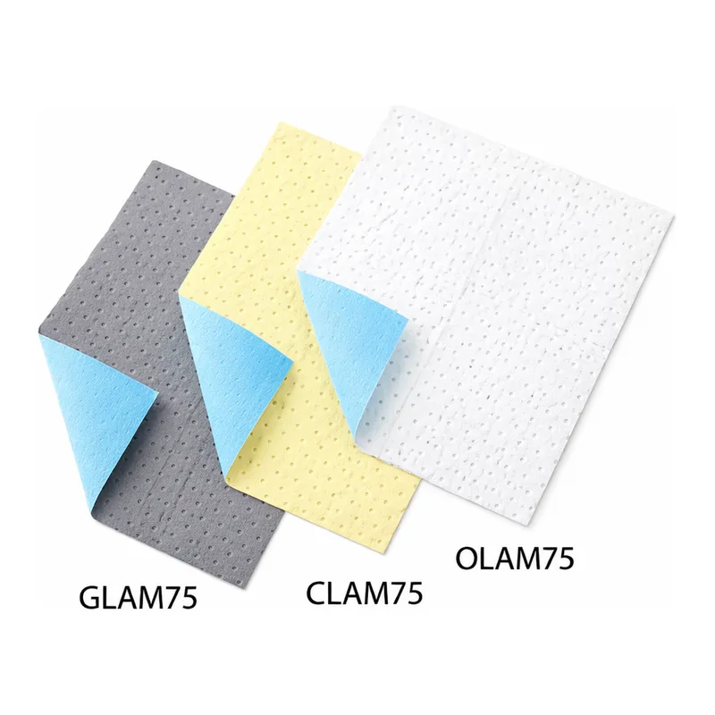AS ONE Laminated Liquid Absorption Mat (For Water, Oil and Solvents)and others
