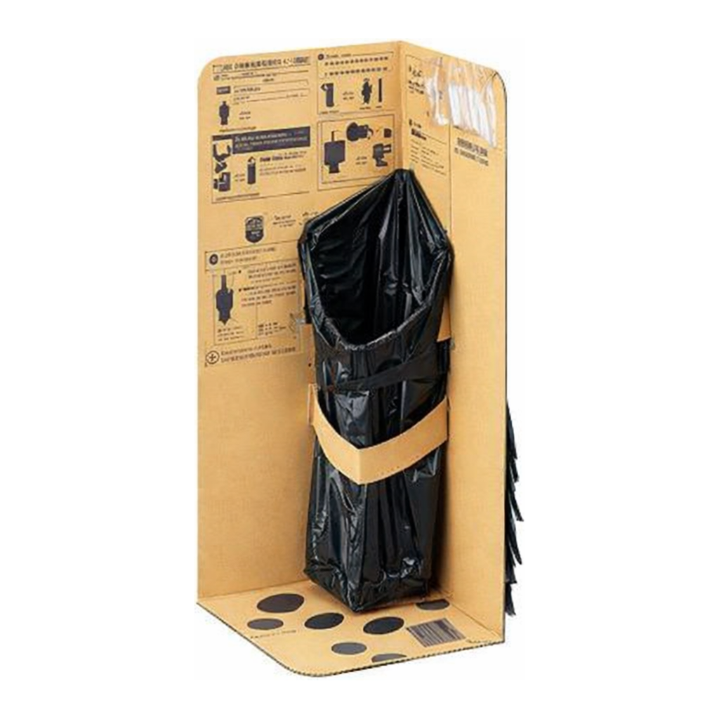 AS ONE Emergency Toilet For Men (POPUP Toilet)　ETM-50
