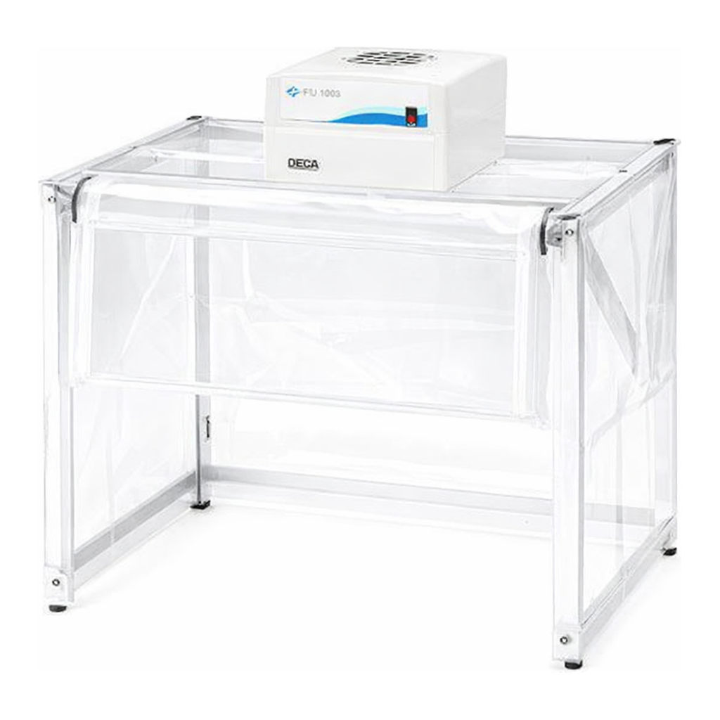 AS ONE Foldable Simple Clean Booth (With Window) With 1 Fan Units 220-240Vand others