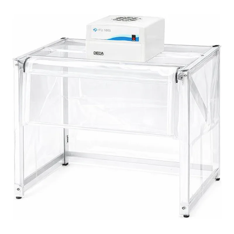 AS ONE Foldable Simple Clean Booth (With Window) With 1 Fan Units 220-240Vand others