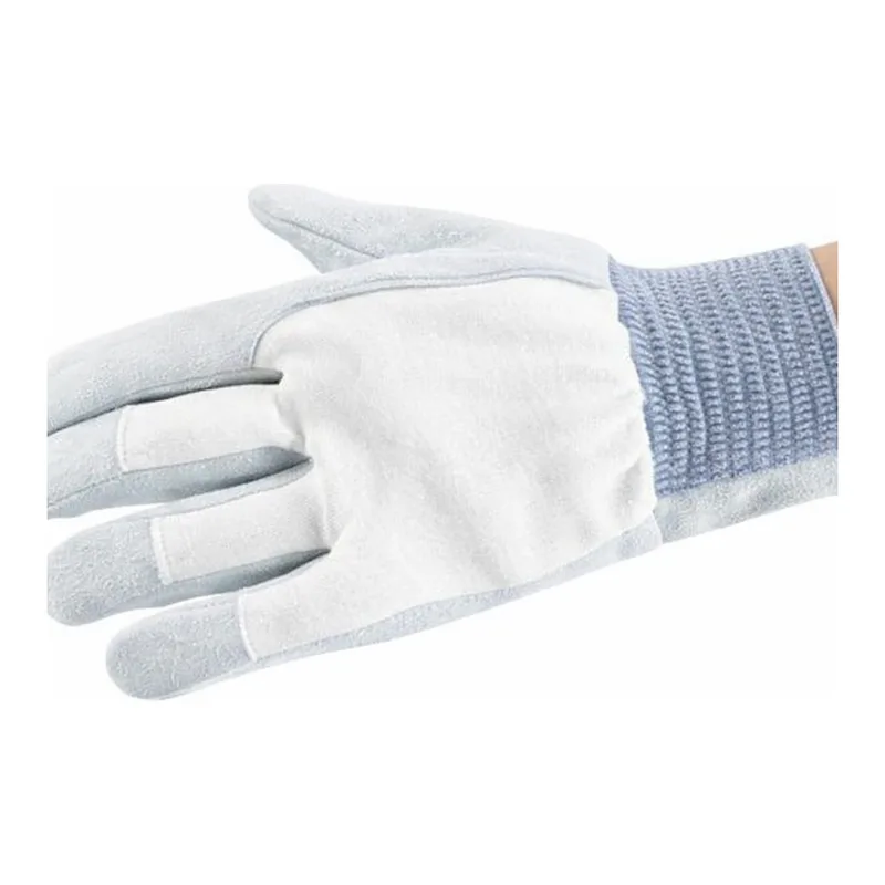AS ONE AS TOOL Inside Cowskin Glove With Knitted Back Of The Hand AT-LG04