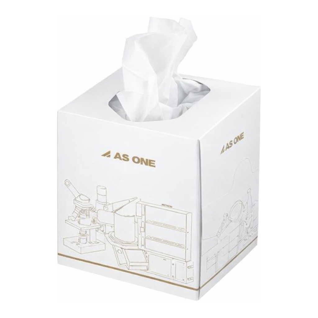 AS ONE Labo Premium Tissue 214 x 222mm 12 Boxes