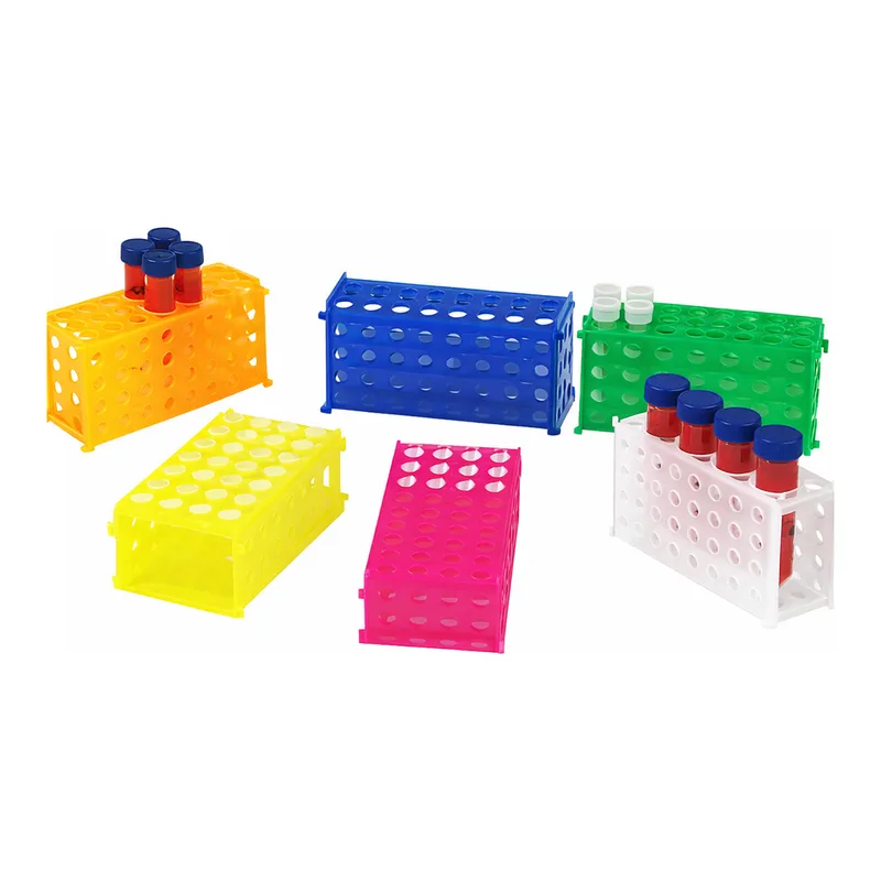AS ONE 4-Way Tube Rack 5 Pieces Clearand others
