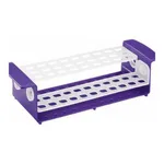 AS ONE Tube Rack (Teardrop Well) Purple/White Translucent Hole Diameter φ17mmand others