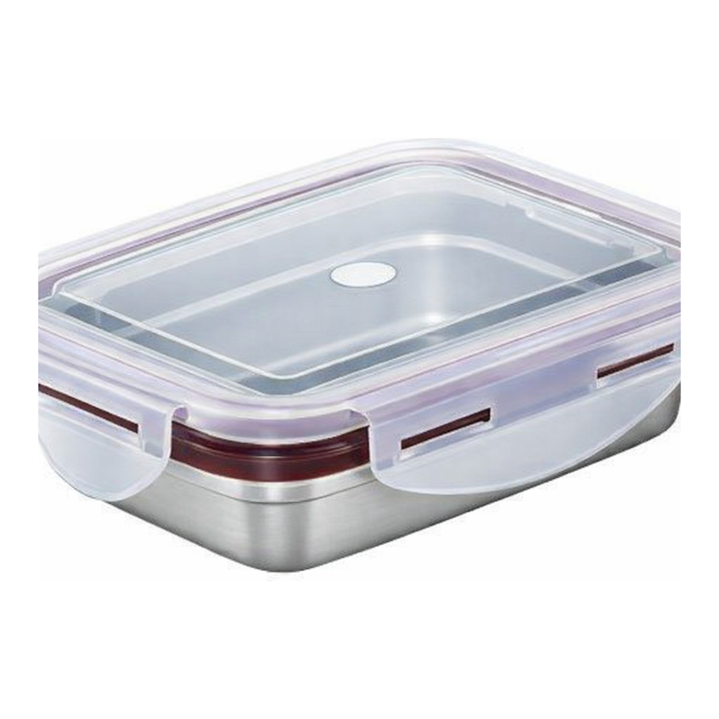 AS ONE Stainless Steel Square Container (Lock Type) 350mLand others