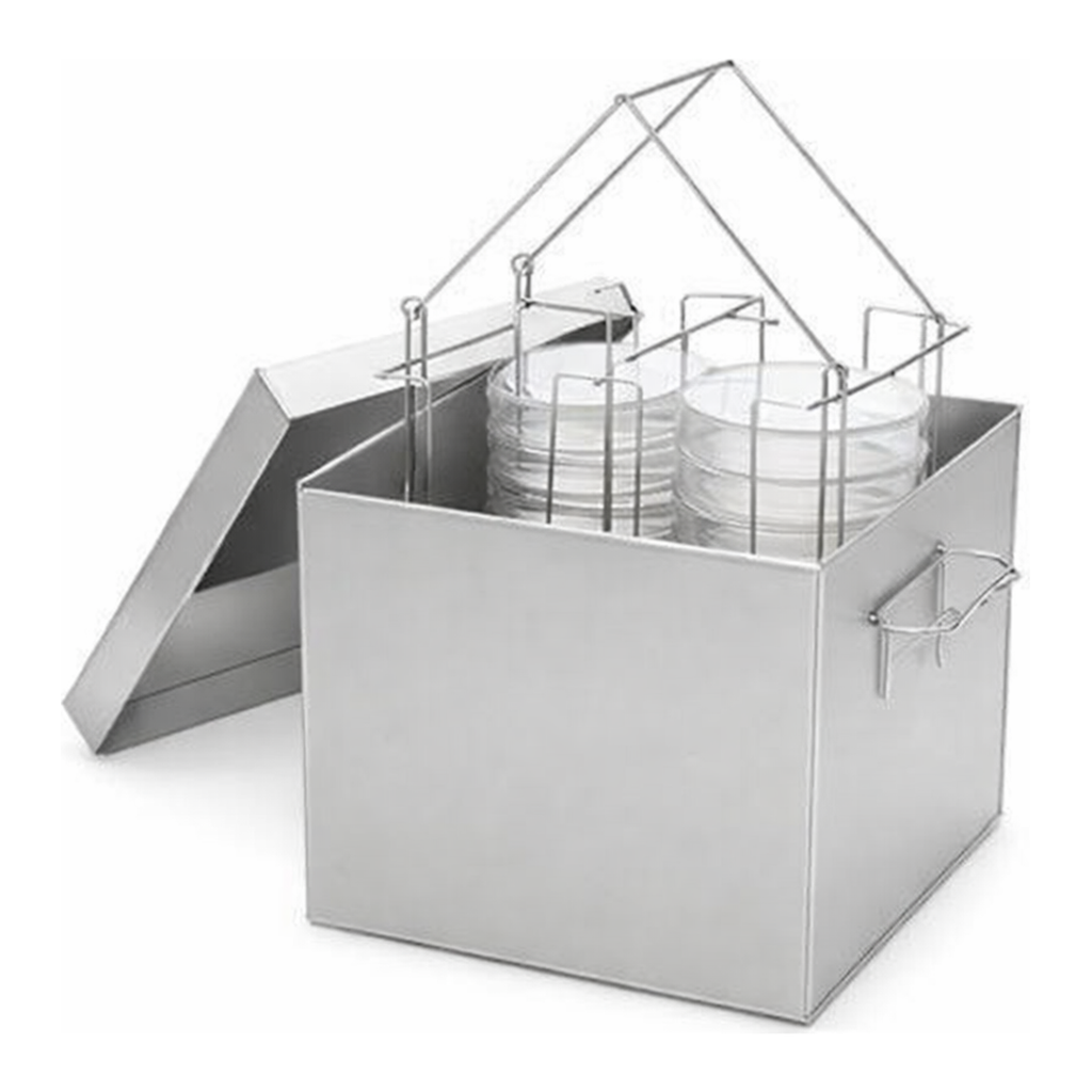 AS ONE Sterilization Can Basket 218 x 212 x 173mm　MK-6 basket