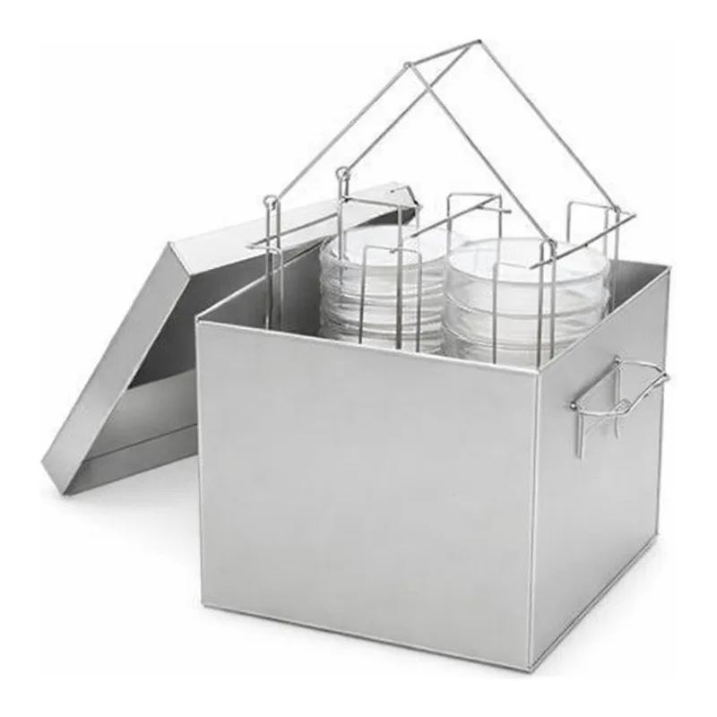 AS ONE Sterilization Can Basket 218 x 212 x 173mm MK-6 basket