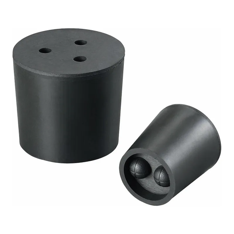 AS ONE Rubber Plug With Hole (Viton(R) Plug) No.8and others
