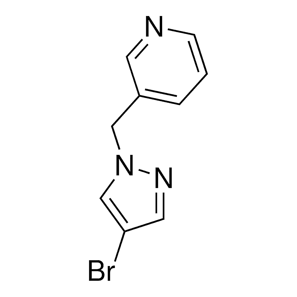 Merck 4-bromo-1-(pyridin-3-ylmethyl)-1H-pyrazole