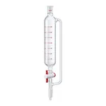 AS ONE Cylindrical Separatory Funnel (Balance Type PTFE Cock) 60mLand others