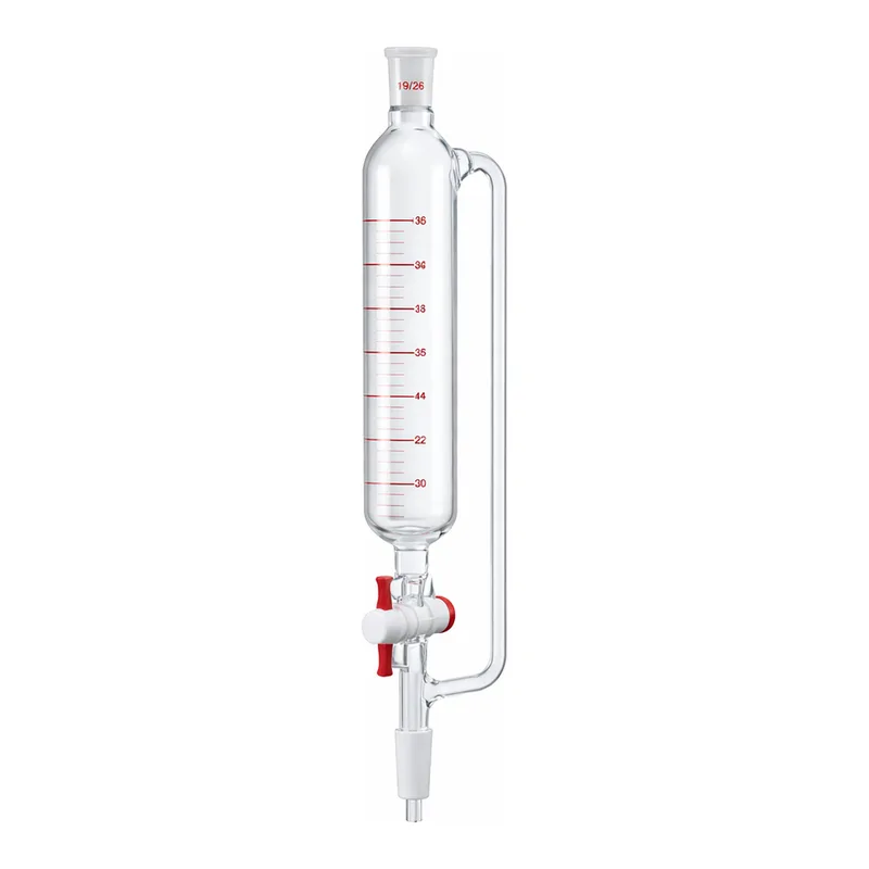 AS ONE Cylindrical Separatory Funnel (Balance Type PTFE Cock) 60mLand others