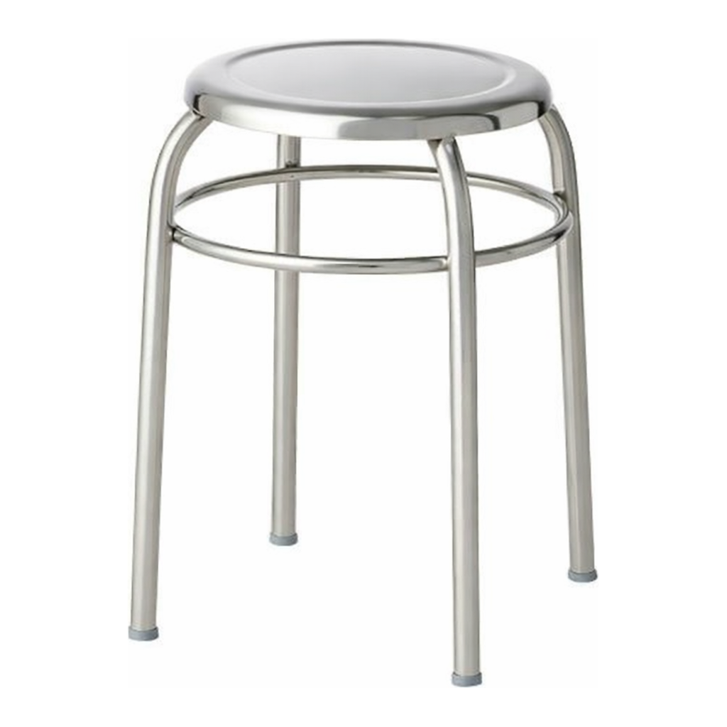 AS ONE Stainless Steel Round Chair　SS300